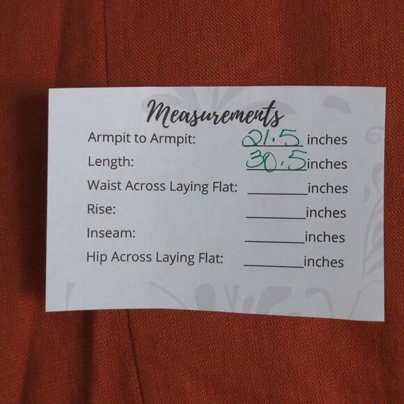 Farm Rio Womens Blazer Jacket Brown Rust Buttons Pockets 100% Linen Collar M New - Picture 15 of 15